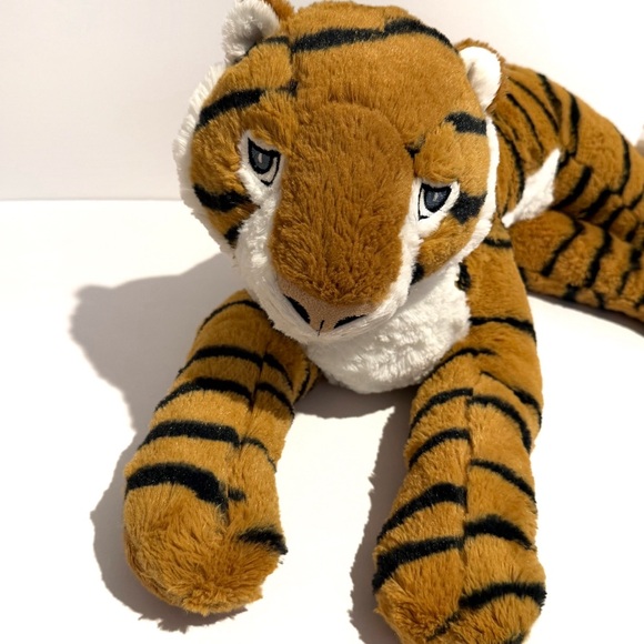 IKEA Djungelskog Tiger Jungle Cat Large Stuffed Animal Plush 30" With Tag - Picture 2 of 15